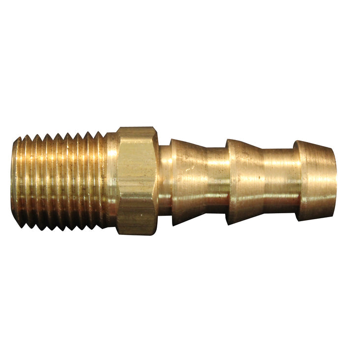 3/8" MNPT 1/2" ID Push-on and Lock Fitting (Box of 10)