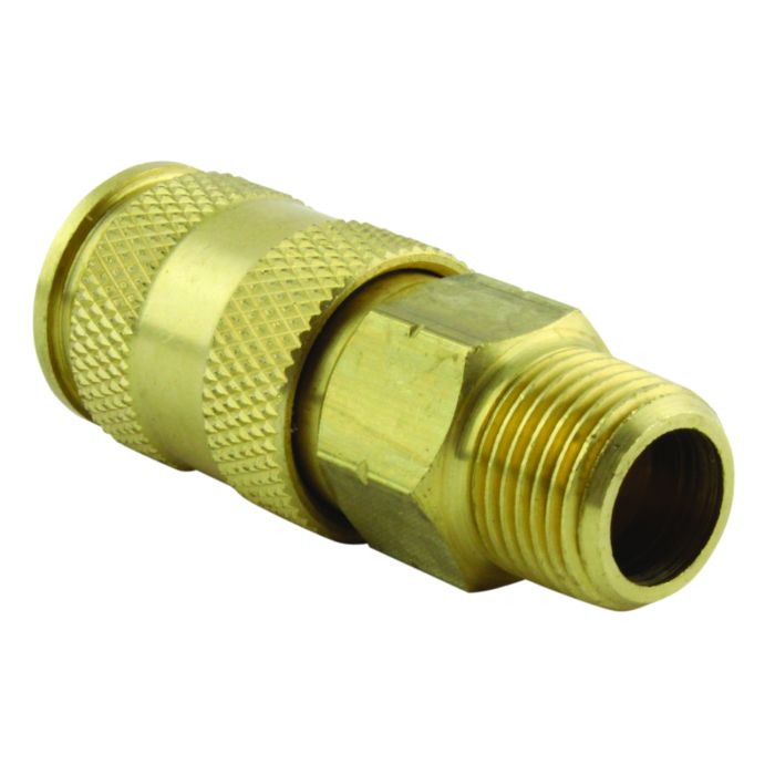 3/8" MNPT HIGHFLOWPRO® V-Style Male Coupler
