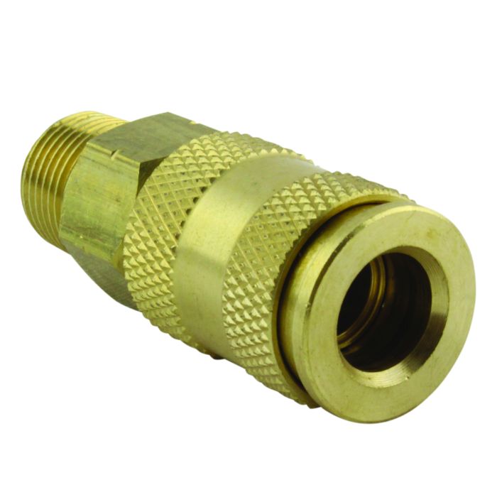 3/8" MNPT HIGHFLOWPRO® V-Style Male Coupler