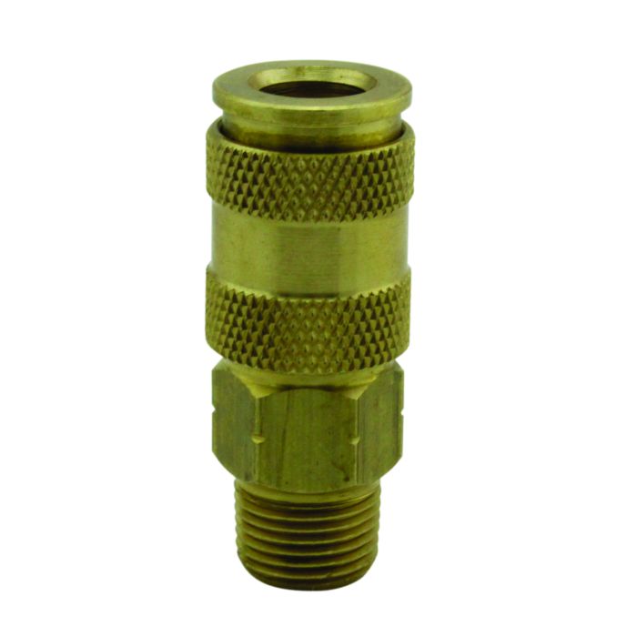 3/8" MNPT HIGHFLOWPRO® V-Style Male Coupler