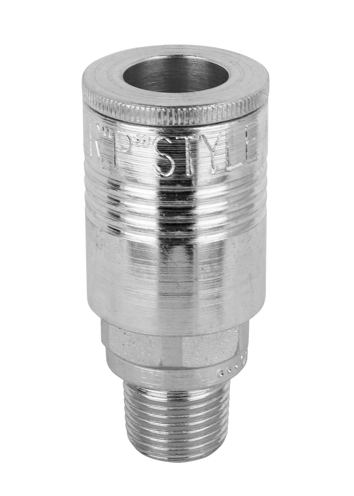 3/8" MNPT P-Style Coupler