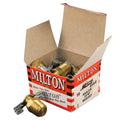 3/8" NPT Brass Compressor Tank Drain Cock, Steel Handle
