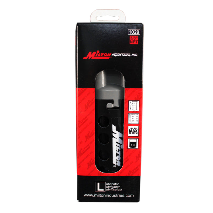 3/8" NPT Polycarbonate Precision Lubricator