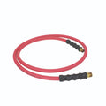 3/8" x 6' Air Leader Hose - 3/8" Brass Ends, 300 Max PSI