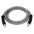 3/8" x 6' Aramid Braided Pressure Washer Hose Assembly - 3/8" MNPT Connections