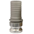 4" Hose Barb E-Style Cam and Groove Coupler
