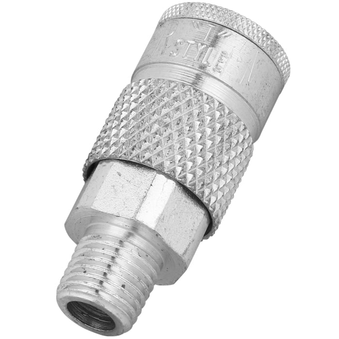 786ST - Milton® 1/4" Steel (T-Style) Quick-Connect Male Steel Coupler (Box of 10)