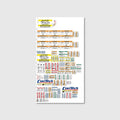 799200 | Con-Tech Manufacturing | DECAL PACKET - STD MIXER