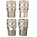 A-Style Coupler, Quick Connect Fittings, 1/4" FNPT