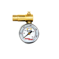 ACCU-GAGE® by Milton® Shrader Valve Bike Tire Pressure Gauge with Bleed Valve, for 0-160 PSI - ANSI Certified