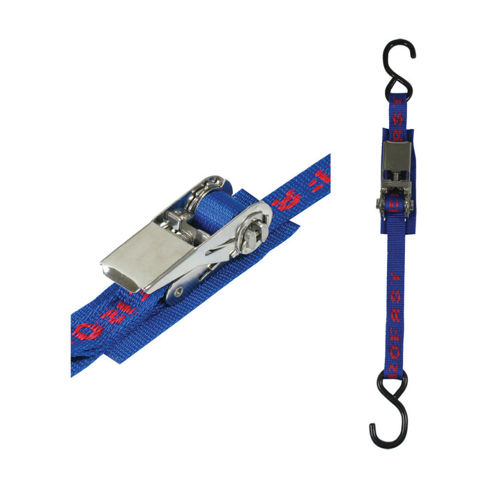 Aerofast Ratchet Tie Down-Stainless Steel Heavy Duty Over Boat 700kg