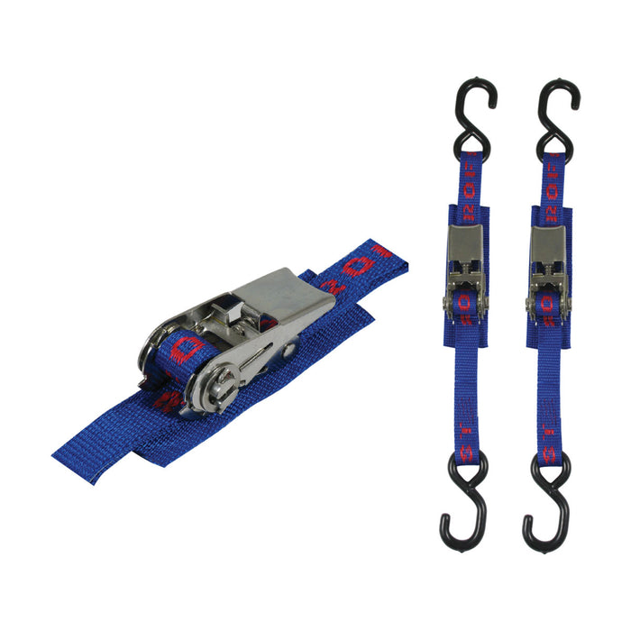 Aerofast Ratchet Tie Down-Stainless Steel Heavy Duty Transom 800kg