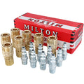 Air Compressor Coupler and Plug Kit, M-STYLE®, 1/4" NPT, Quick Connect