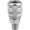 Air Coupler Fitting, A-Style (ARO 210) Air Quick Connect Couplers, 1/4" MNPT Air tool fitting