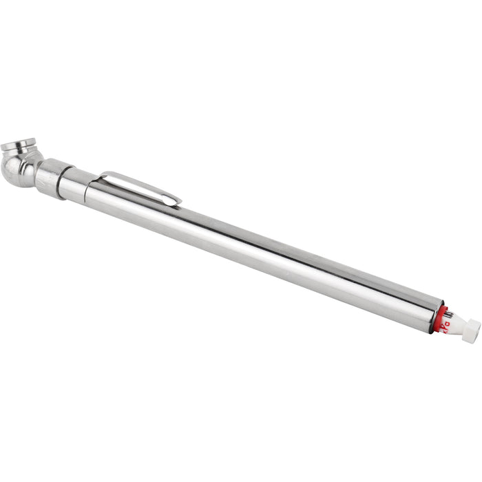 Air/Water-Filled Tire Pressure Gauge, 5-50 PSI Single Head Air Chuck