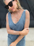 All Over Lace Top In Coffee - Infinity Raine