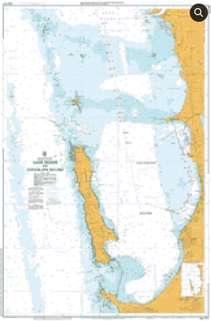 AUS Chart - AUS117 - Australian West Coast -Western Australia - Gage Roads