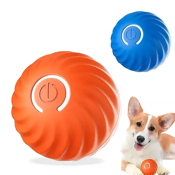 Automatic Interactive LED Dog Ball – Motion Activated Toy for Dogs & Cats