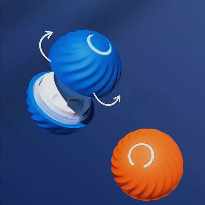 Automatic Interactive LED Dog Ball – Motion Activated Toy for Dogs & Cats