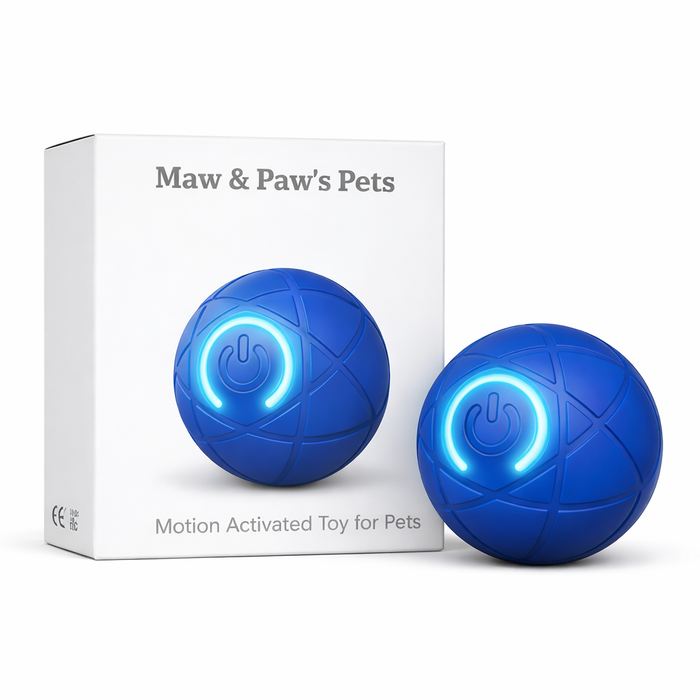 Automatic LED Dog Ball – Motion Activated Interactive Toy