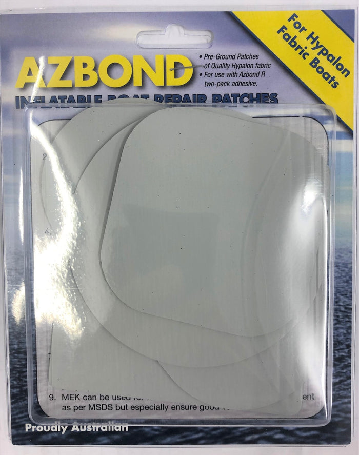 AZBOND INFATABLE REPAIR PATCHES - HYPALON - Bosuns Boat