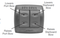 Bennett BOLT ROCKER SWITCH FOR ELECTRIC TRIM TAB KITS