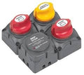 BEP Battery Distribution Cluster with DVSR - Single Engine Two Battery Banks - Bosuns Boat