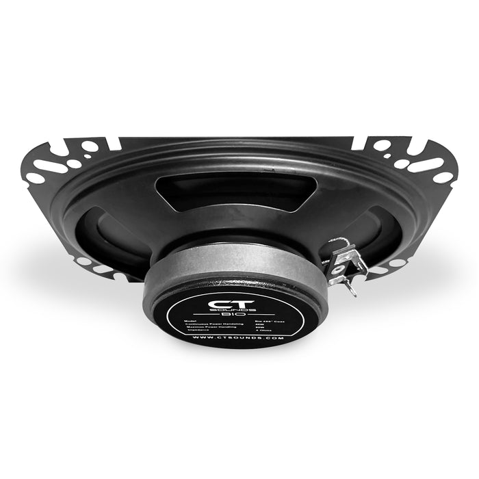 BIO-4X6-COX // 80 Watts RMS 4x6" Coaxial Car Speakers, Pair