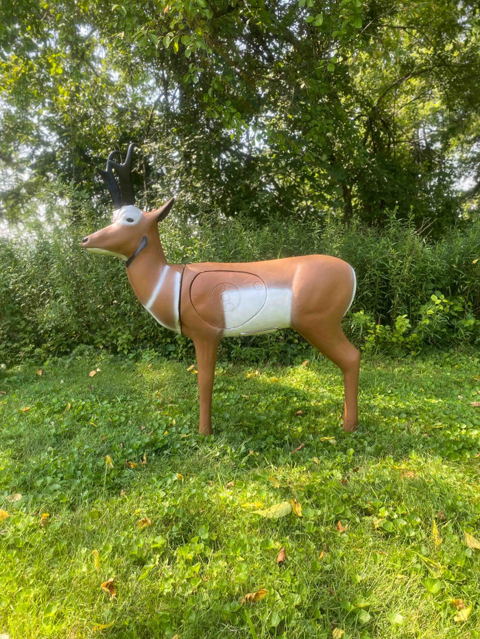 Detailed Pronghorn/Antelope Foam 3D Archery Target for Realistic Hunting Practice