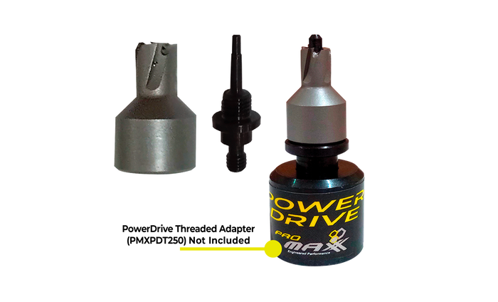 Broken Bolt Air Or Cordless Drill/Drive ¼” Ratchet Adapter Cut Through Burrs -ProCutter