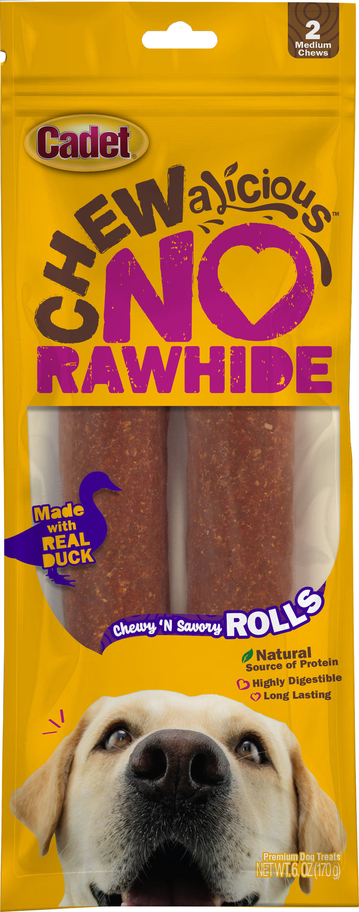 IMS CADET CHEWALICIOS DUCK ROLLS NO RAWHIDE 2CT