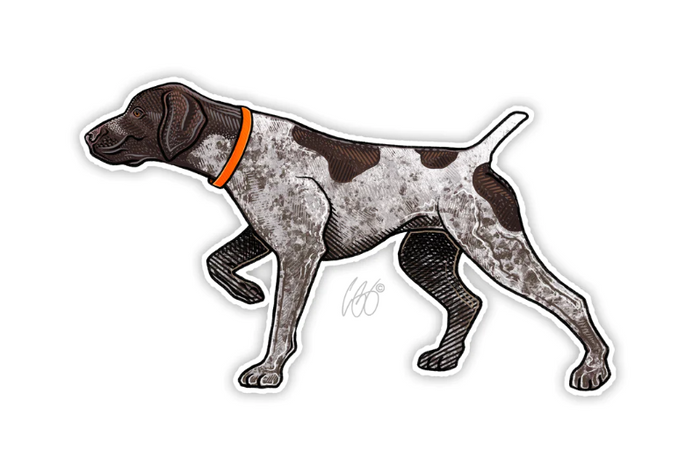 Casey Underwood German Shorthaired Pointer Decal