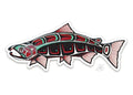 Casey Underwood Native Coho Decal