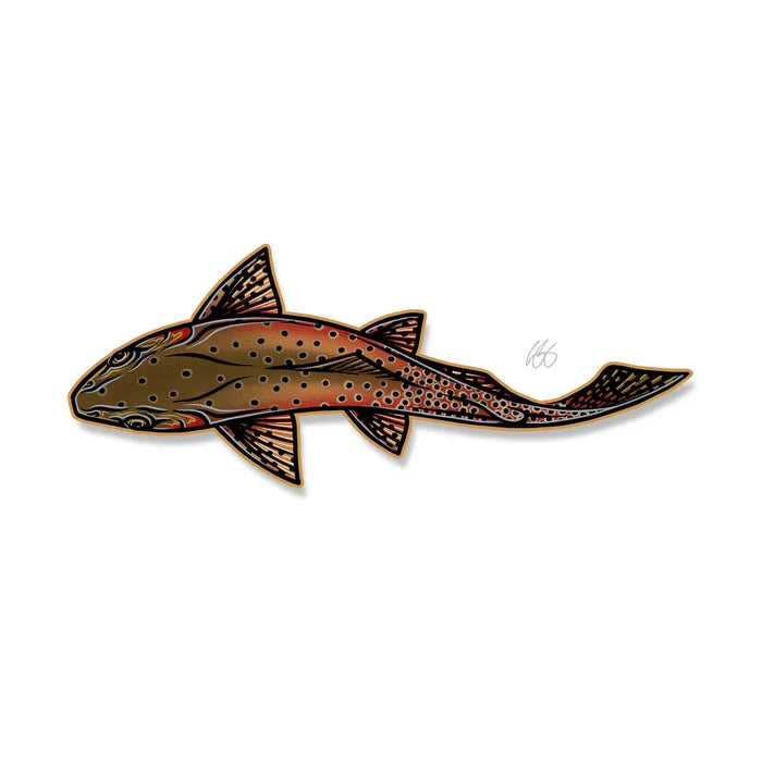 Casey Underwood Swimming Cutthroat Decal