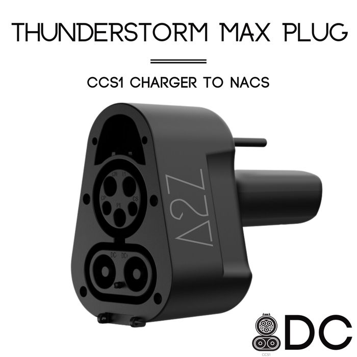 CCS1 Charger to Cybertruck | DC | UL2252/CSA-C22.2 Certified | The Thunderstorm Max Adapter