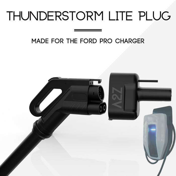 CCS1 Charger to NACS Vehicle | AC | Only For Ford Pro Charger & GM Powershift Charger | The Thunderstorm Lite Adapter