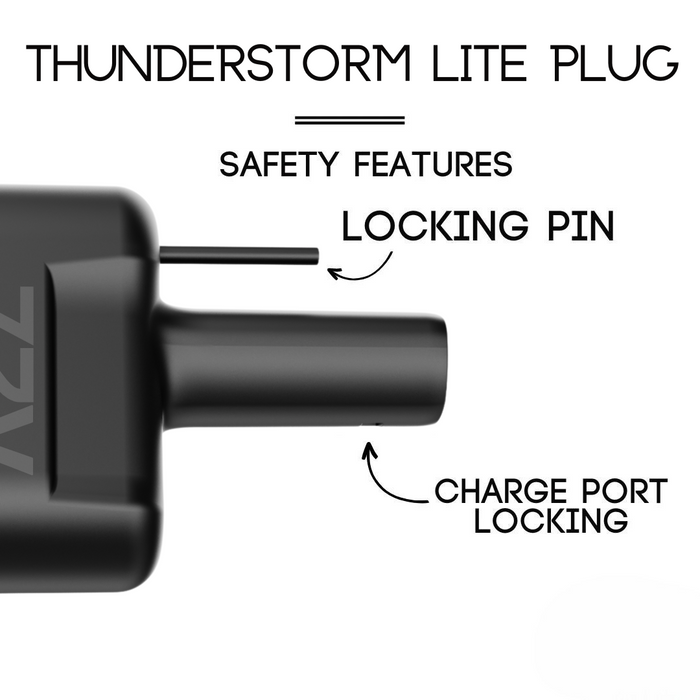 CCS1 Charger to NACS Vehicle | AC | Only For Ford Pro Charger & GM Powershift Charger | The Thunderstorm Lite Adapter