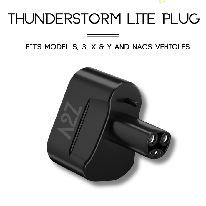 CCS1 Charger to NACS Vehicle | AC | Only For Ford Pro Charger & GM Powershift Charger | The Thunderstorm Lite Adapter