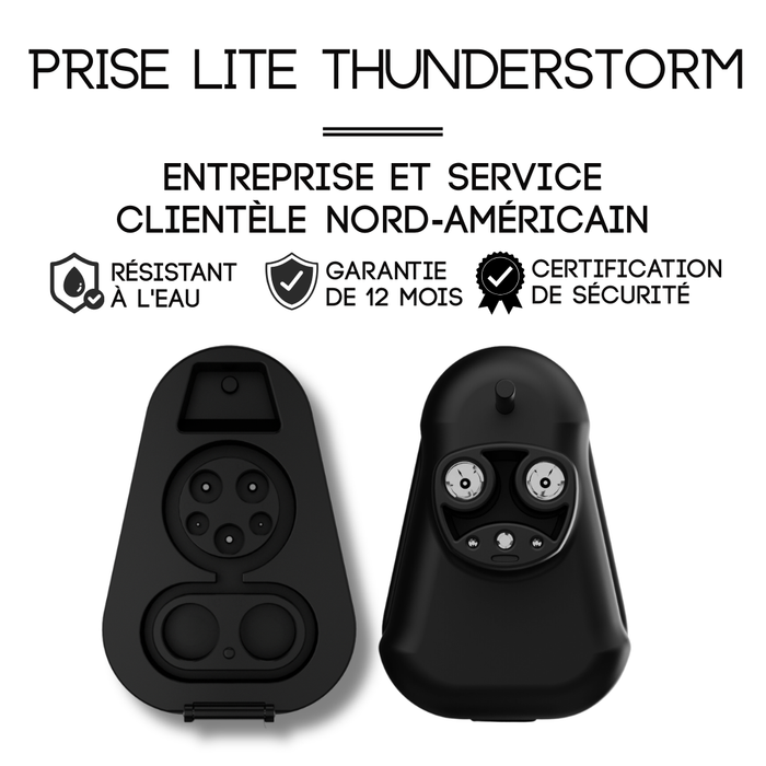 CCS1 Charger to NACS Vehicle | AC | Only For Ford Pro Charger & GM Powershift Charger | The Thunderstorm Lite Adapter