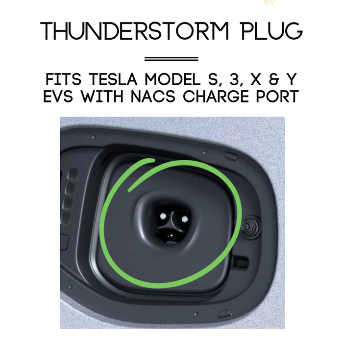 CCS1 Charger To NACS Vehicle | DC | Compatible with Tesla Vehicles & NACS vehicles | UL2252/CSA-C22.2 Certified | The Thunderstorm Adapter