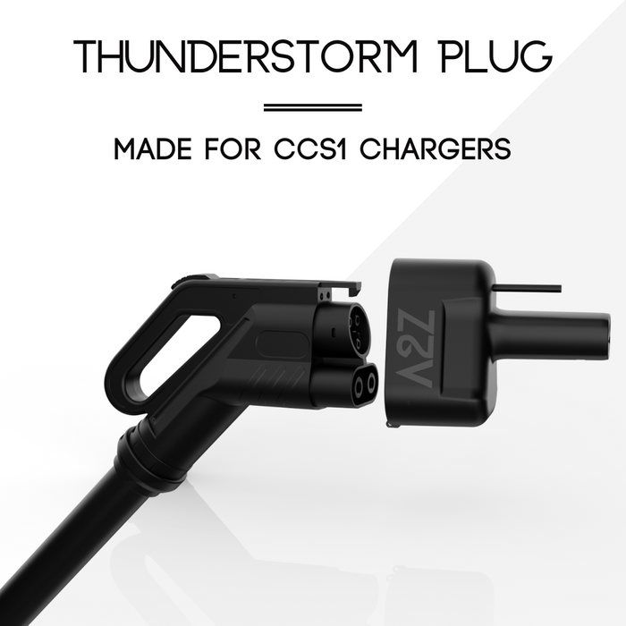 CCS1 Charger To NACS Vehicle | DC | Compatible with Tesla Vehicles & NACS vehicles | UL2252/CSA-C22.2 Certified | The Thunderstorm Adapter