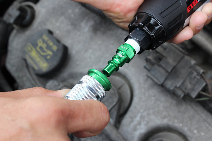 COLORFIT® Coupler & Plug Kit - (A-Style, Green) - 1/4" NPT