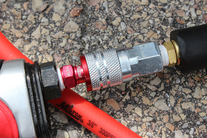 COLORFIT® Coupler & Plug Kit - M-STYLE® - 1/4" NPT Red Couplers & Plugs