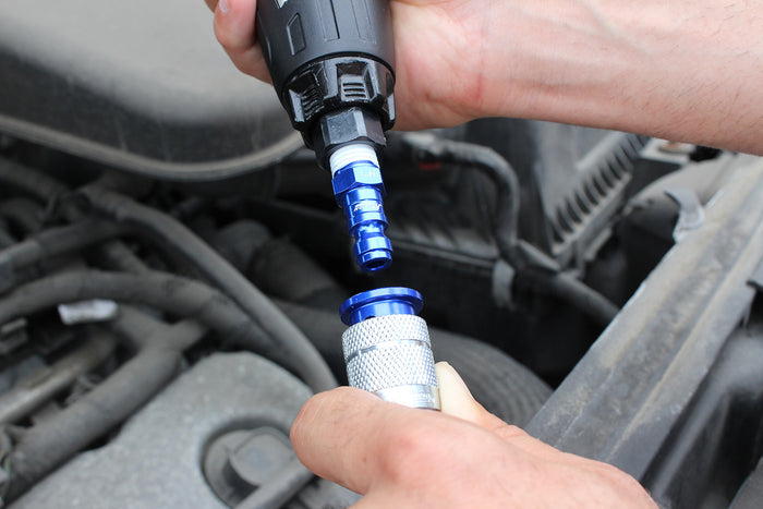 COLORFIT® Coupler & Plug Kit - (T-Style, Blue) - 1/4" NPT (14-Piece)