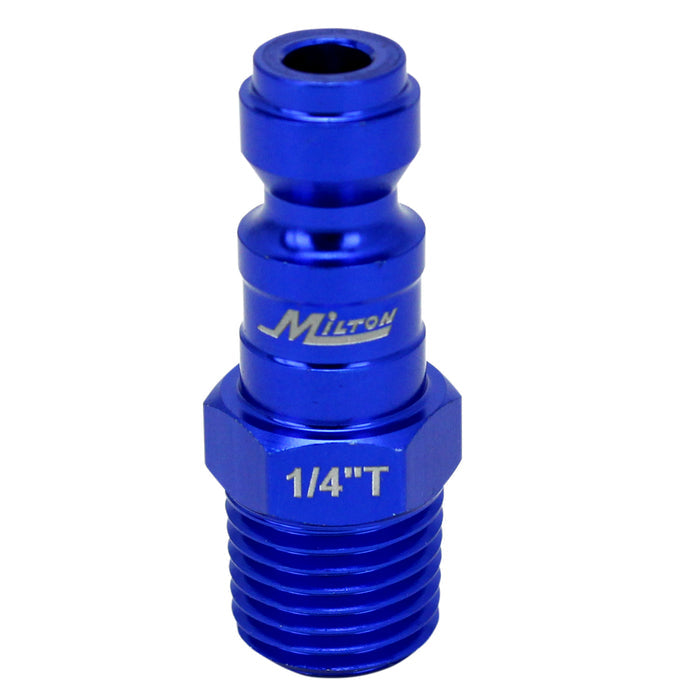 COLORFIT® Coupler & Plug Kit - (T-Style, Blue) - 1/4" NPT (7-Piece)