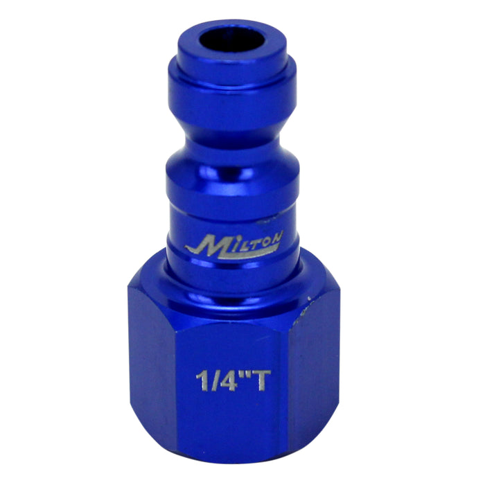 COLORFIT® Coupler & Plug Kit - (T-Style, Blue) - 1/4" NPT