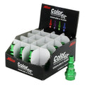 COLORFIT® Plugs (A-Style, Green) - 1/4" NPT Female (Box of 20)