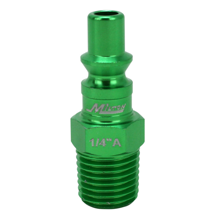 COLORFIT® Plugs (A-Style, Green) - 1/4" NPT Male (Box of 20)