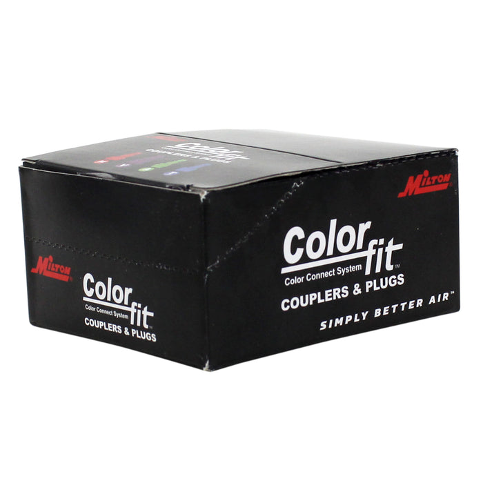 COLORFIT® Plugs (M-STYLE®, Red) - 1/4" NPT (Box of 20)