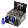 COLORFIT® Plugs (T-Style, Blue) - 1/4" NPT Female (Box of 20)
